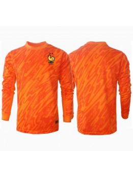 Billige Frankrike Keeper Bortedrakt EM 2024 Langermet